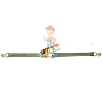 Ремень автовозный (крюк одинарный) Ремень автовозный (крюк одинарный) - Стяжка текстильная 10000