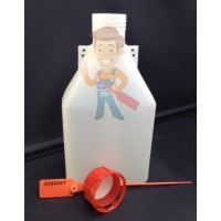 Пластиковая бутылка "Проба 32" для взятия проб нефтепродуктов в комплекте с пломбой Пластиковая бутылка "Проба 32" для взятия проб нефтепродуктов в комплекте с пломбой - Пластиковая бутылка "Проба 32"