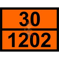 Знак ООН 40/2217 - Знак ООН 30/1202